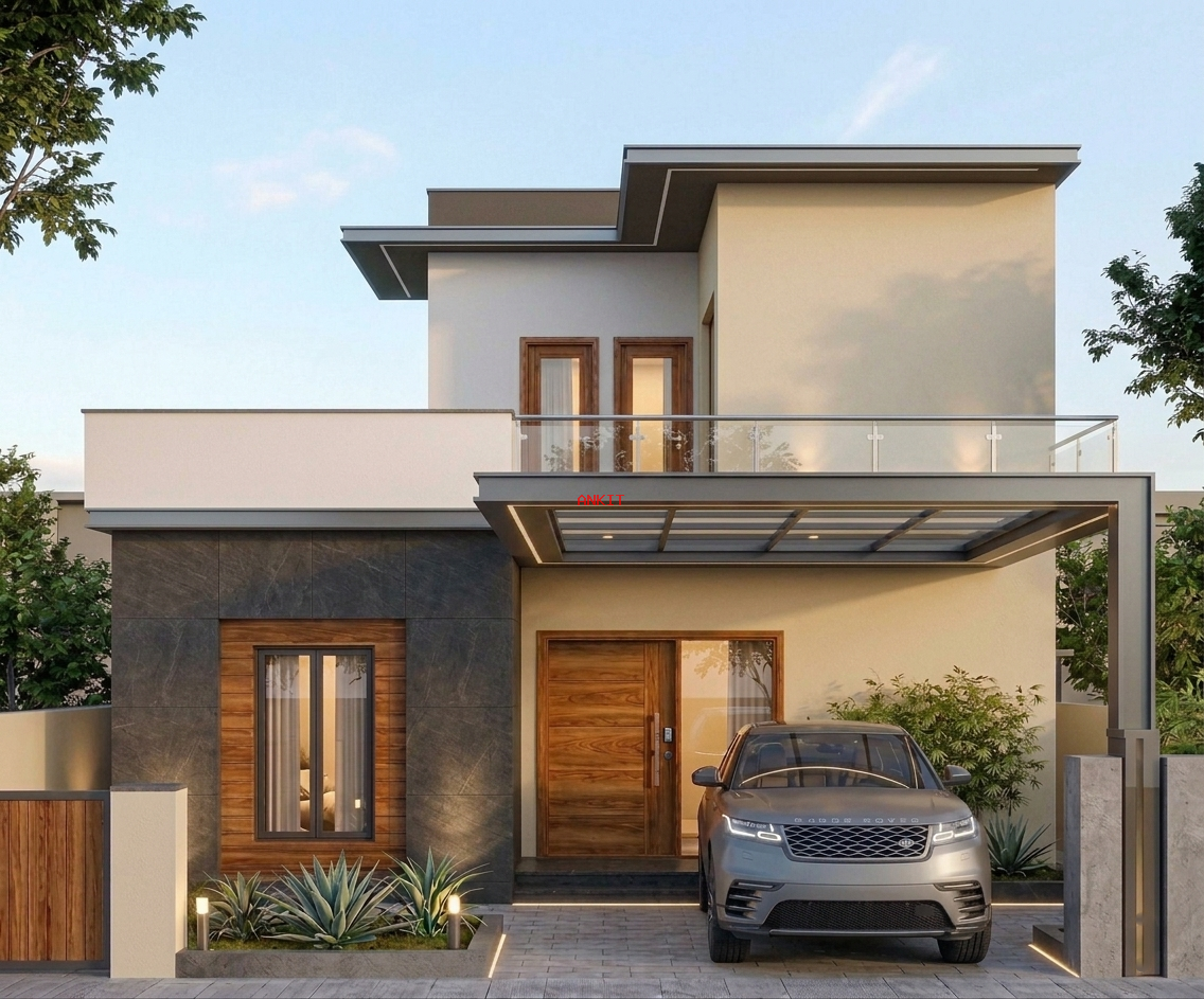 33X50 House Plan -1650 Sqft Residential Exterior Design At Almora Uthrakhand