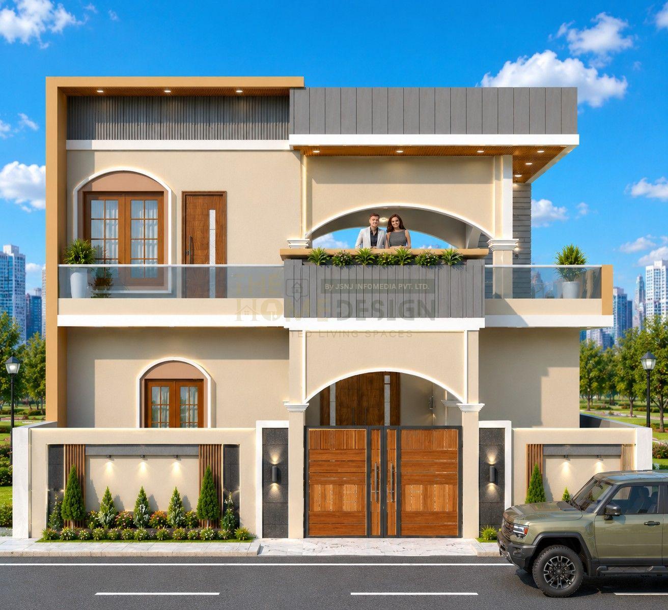 Modern Luxury Double Storey House
