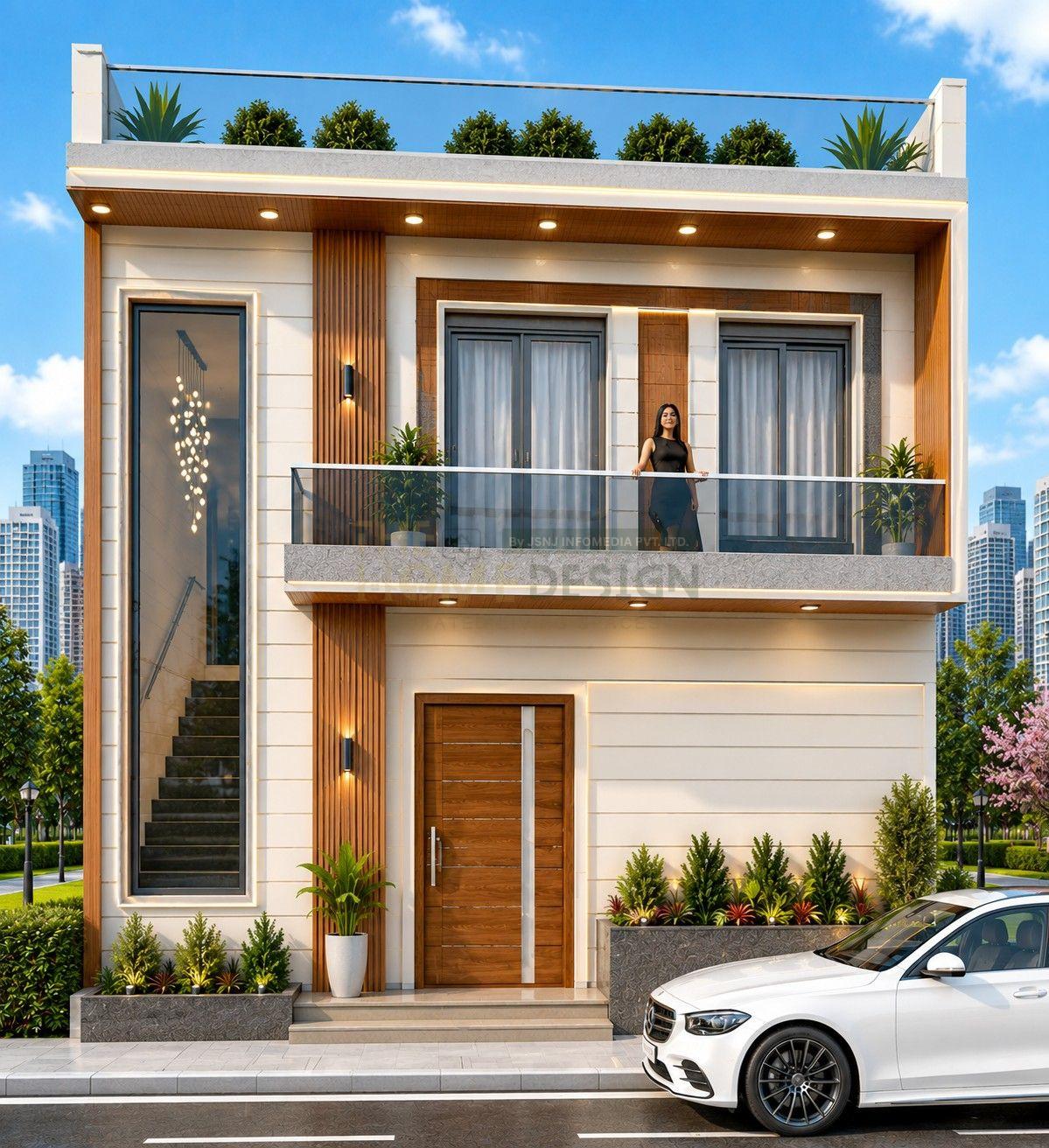 Modern Luxury Double Storey House
