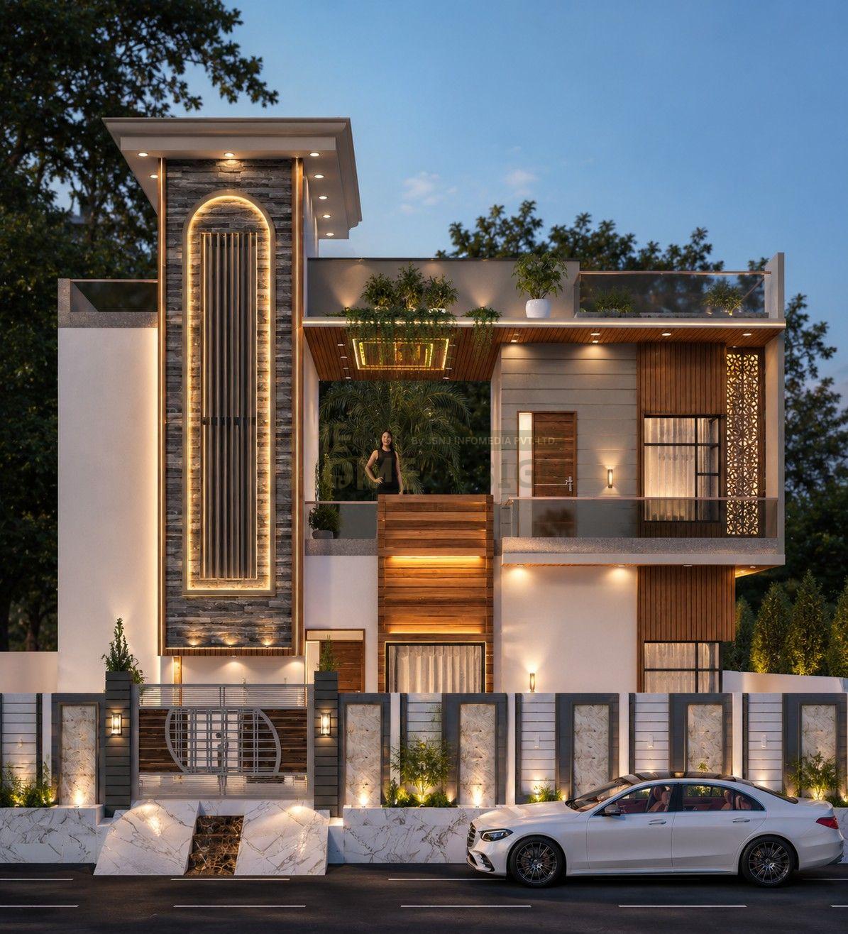 Modern Luxury Double Storey House