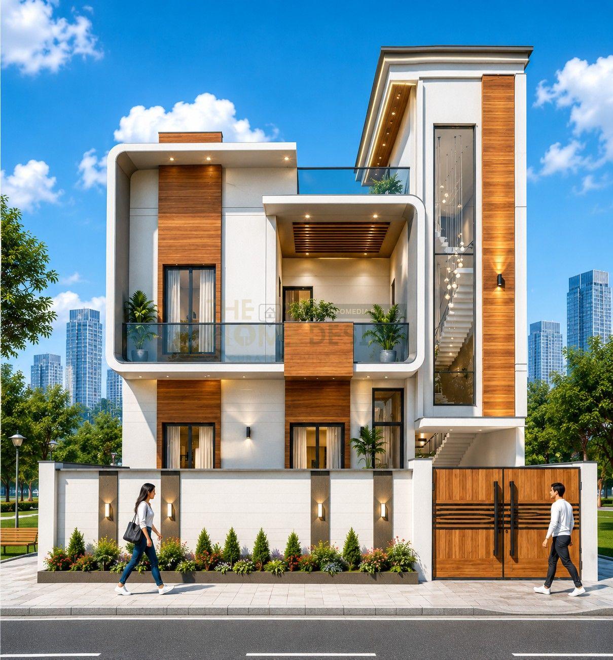 Modern Luxury Double Storey House