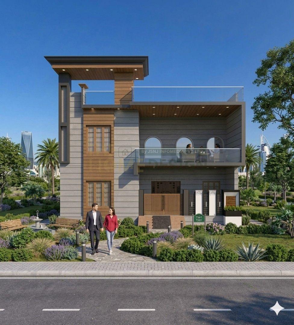 Modern Luxury Double Storey House